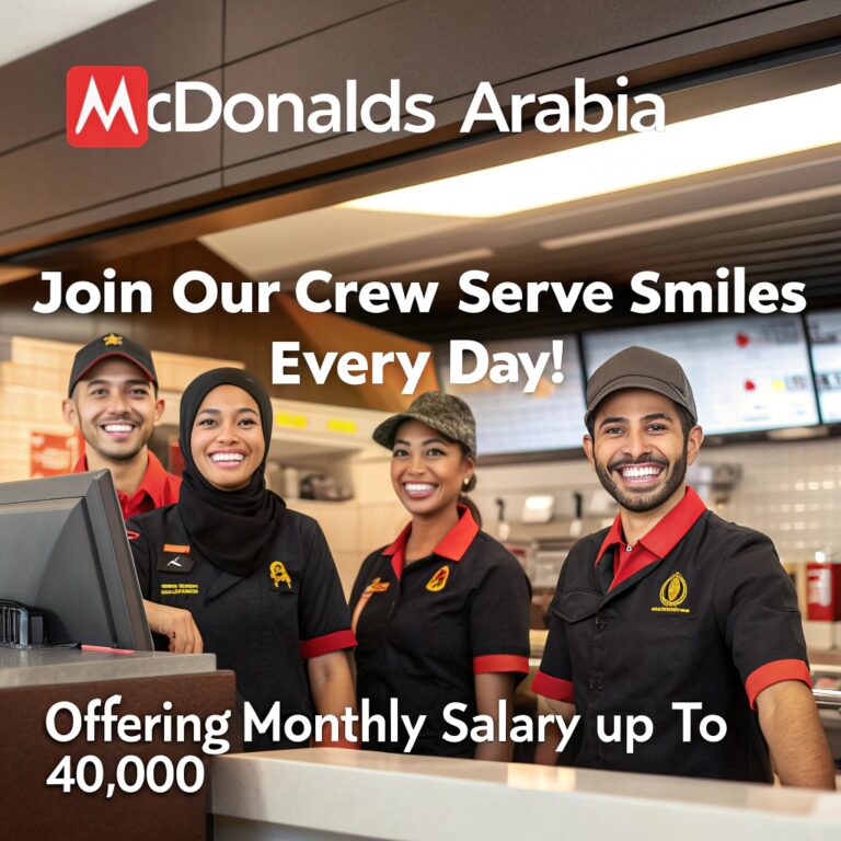 McDonald's Careers Dubai-AbuDhabi-UAE | Fast Food Chain Jobs 2025